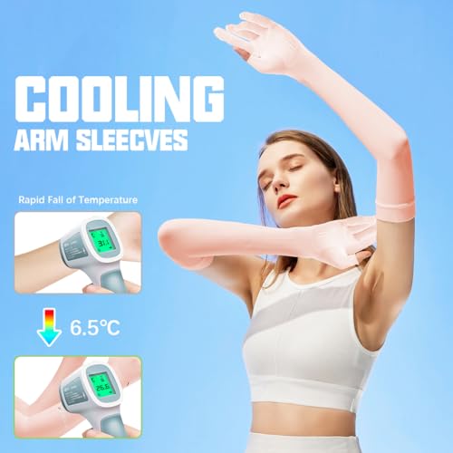 PALAY® Sun Protection Gloves for Women Men Non-Slip Touch Screen Arm Sleeves Breathable Silk Cooling UV Hand Sleeve Full for Bike Riding Driving Cycling 3PCS PALAY® Sun Protection Gloves for Women Men Non-Slip Touch Screen Arm Sleeves Breathable Silk Cooling UV Hand Sleeve Full for Bike Riding Driving Cycling 3PCS